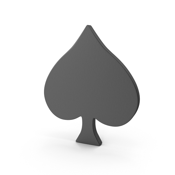 Playing Card Symbol Spade.H02.2k Pasianssi